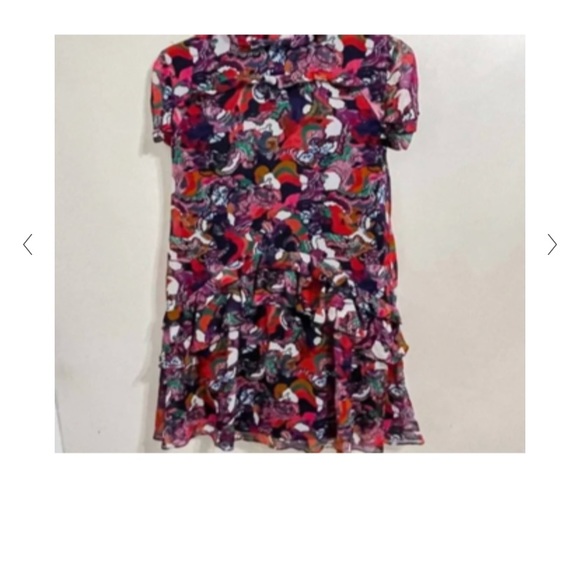SALONI printed tilly ruffle dress - Picture 5 of 6
